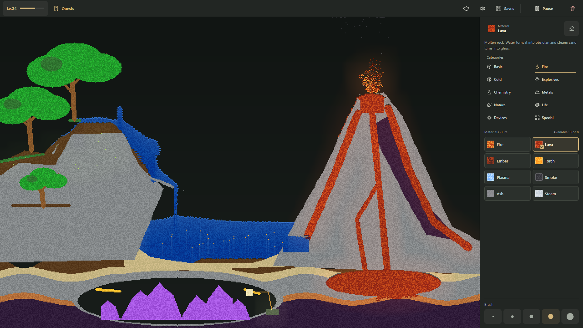 Sandbox: Particle World — screenshot 1