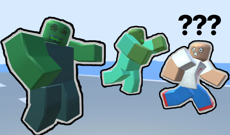 Obby: Build a Zombie Factory! game cover