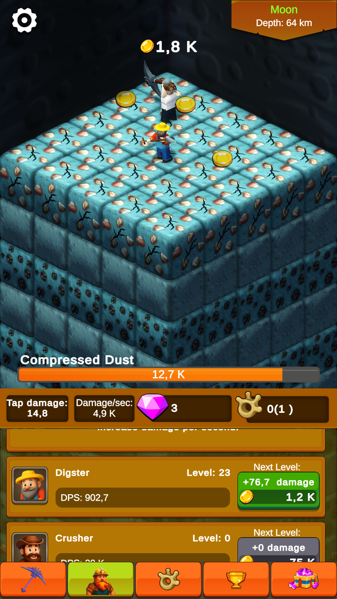 Planet Digger: Clicker screenshot 6