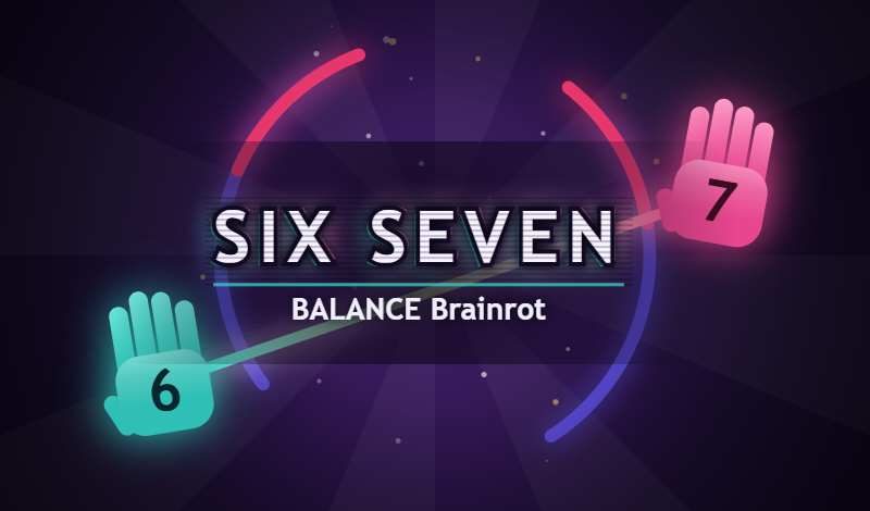 SIX SEVEN BALANCE Brainrot game cover