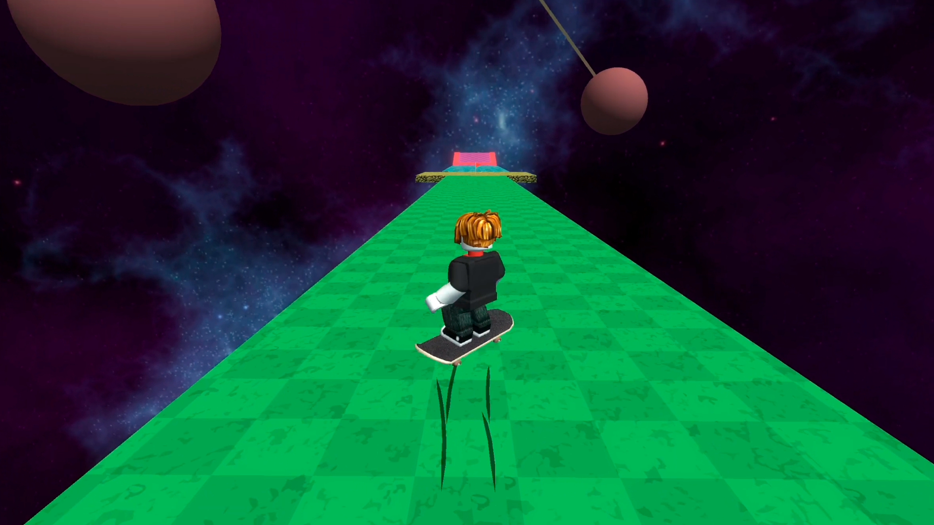 Obby: space skateboard screenshot