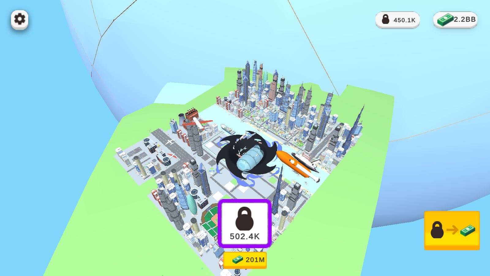 Grow a Black Hole: Idle Clicker screenshot