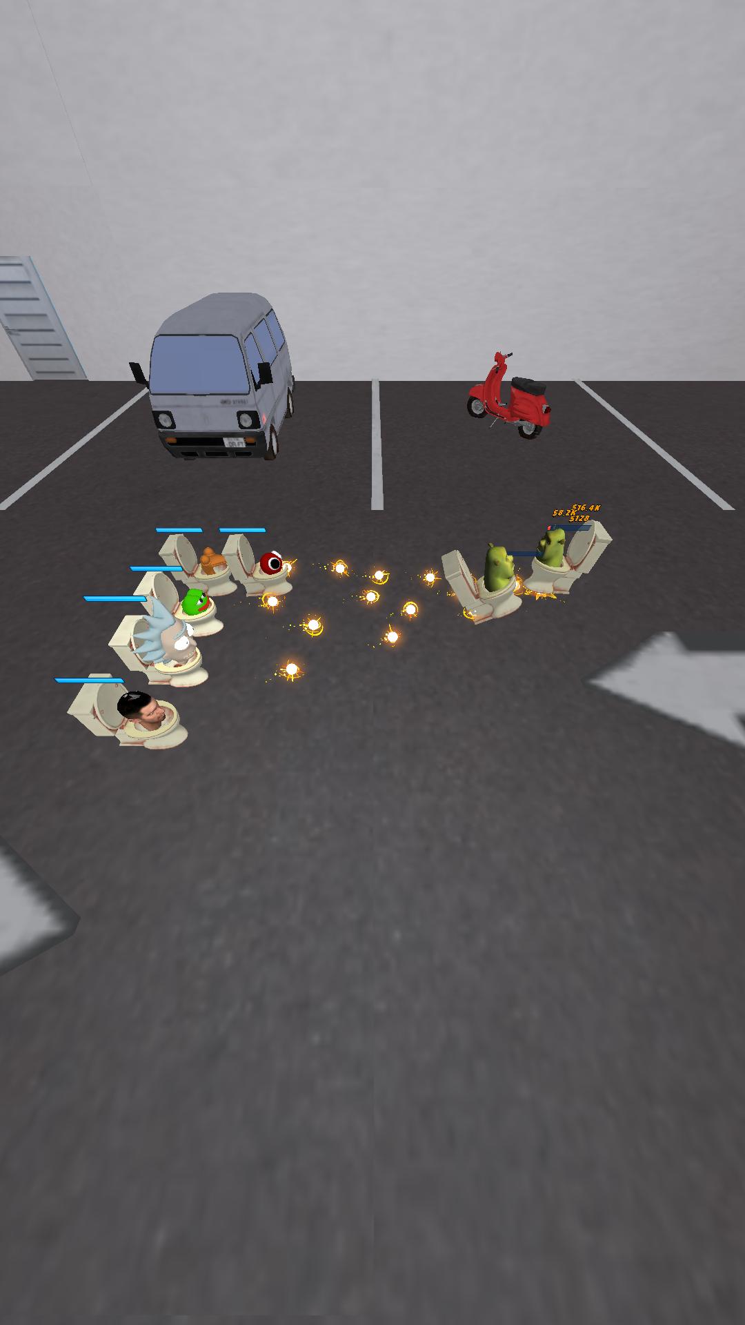 Merge Toilet Monsters screenshot 5