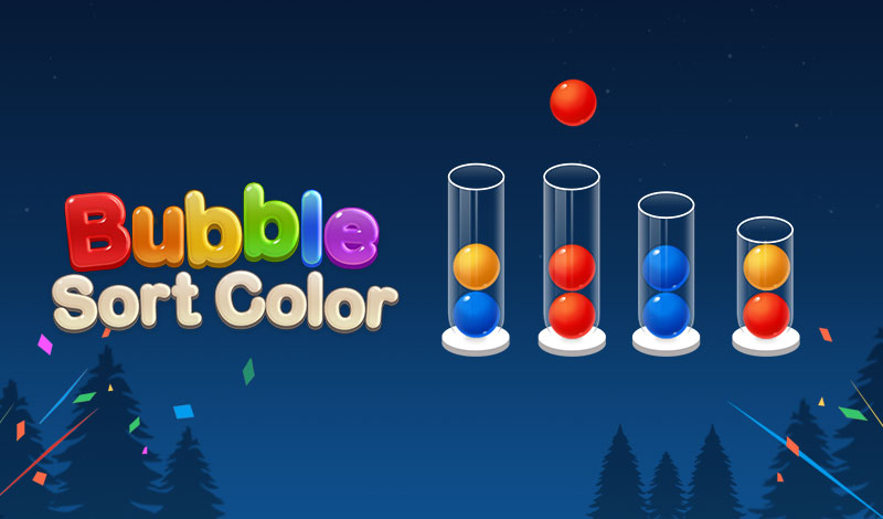 Bubble Sort Color game cover