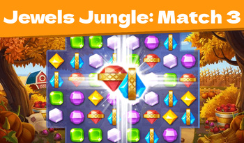 Jewels Jungle: Match 3