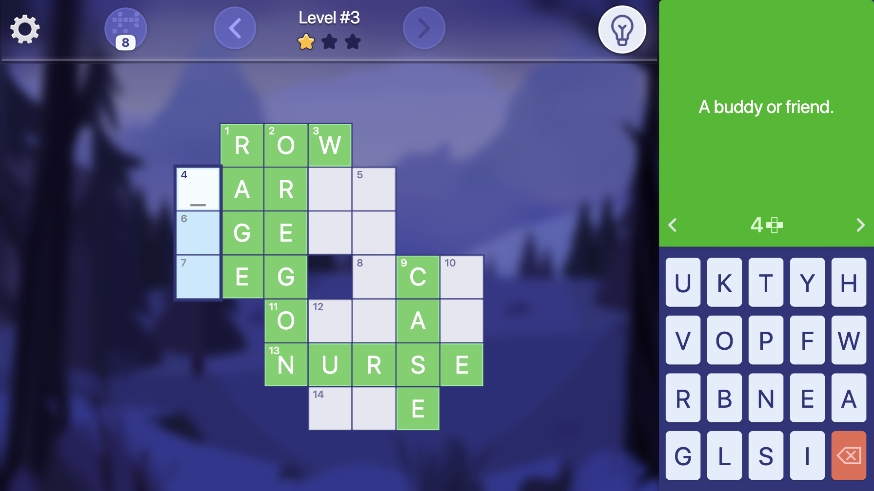 Letter Crossword — screenshot 1