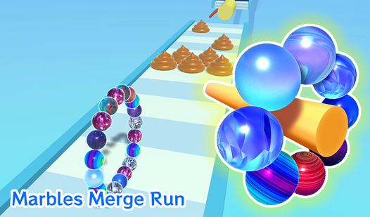 Marbles Merge Run