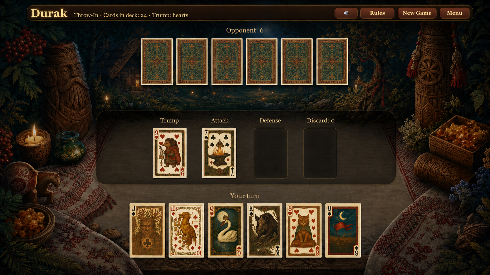 Slavic Cards — screenshot 2