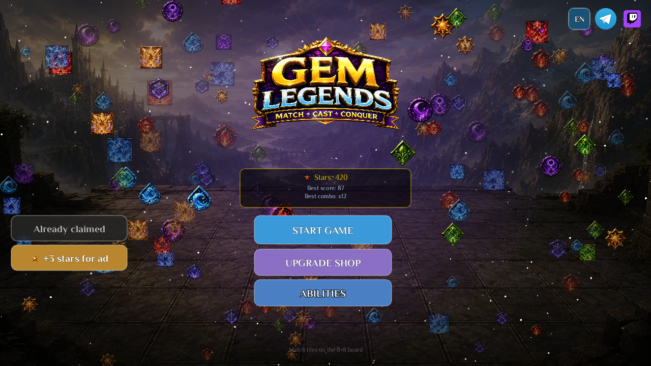 Gem Legends: match, cast, conquer — screenshot 5