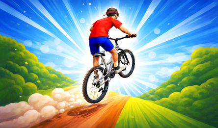 Downhill Bike Rush 3D