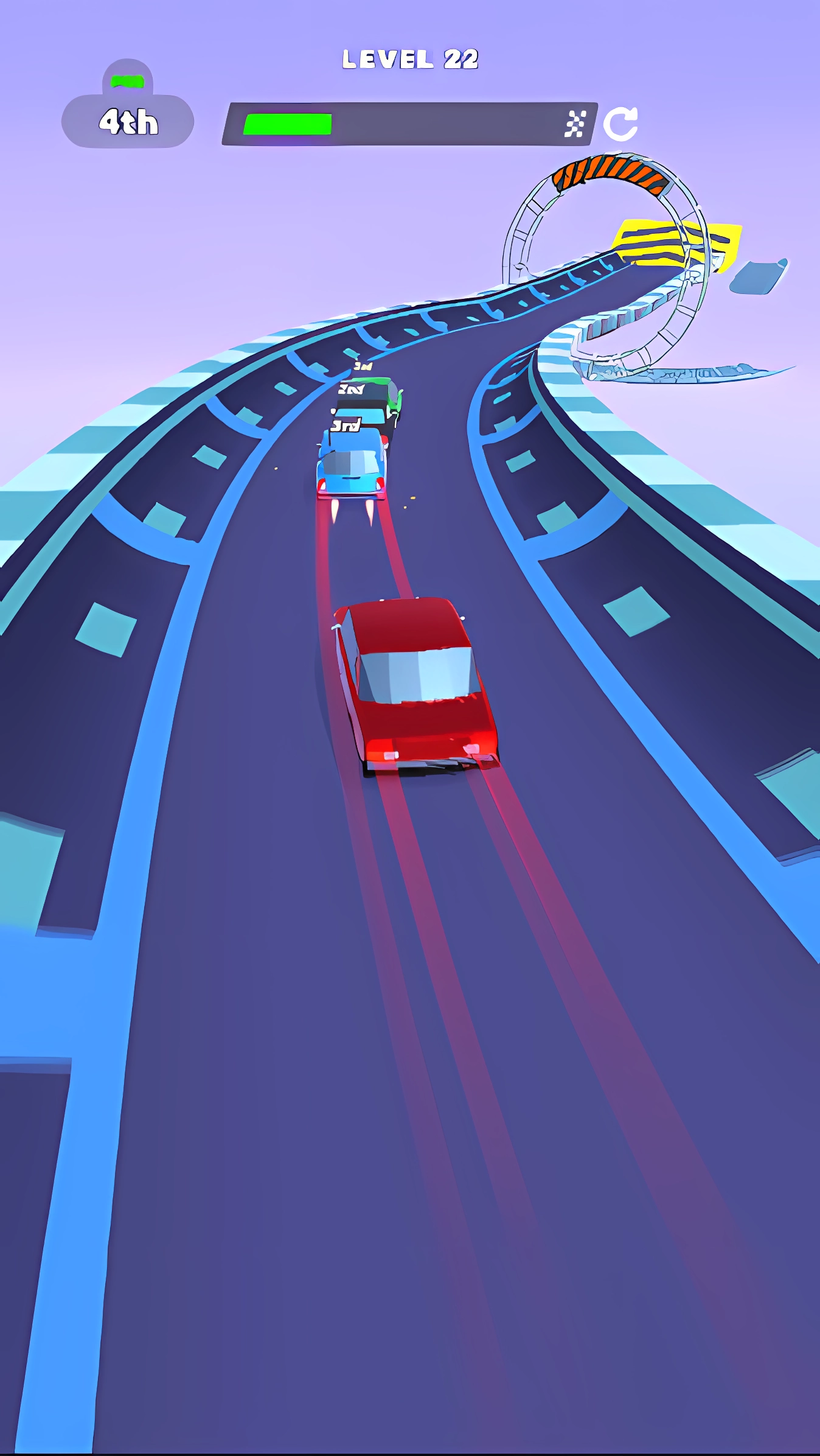 Flying Russian Car Races screenshot 8