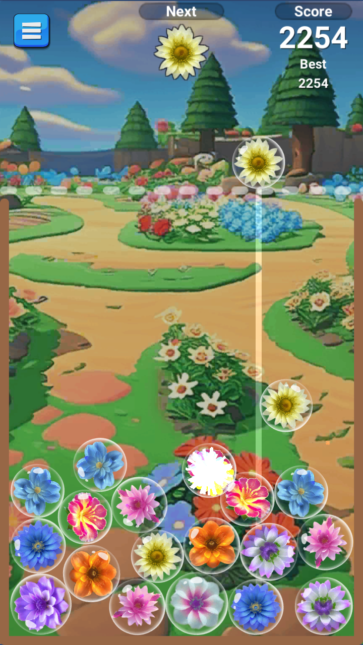 Connect the flowers - get to the last one! screenshot 8