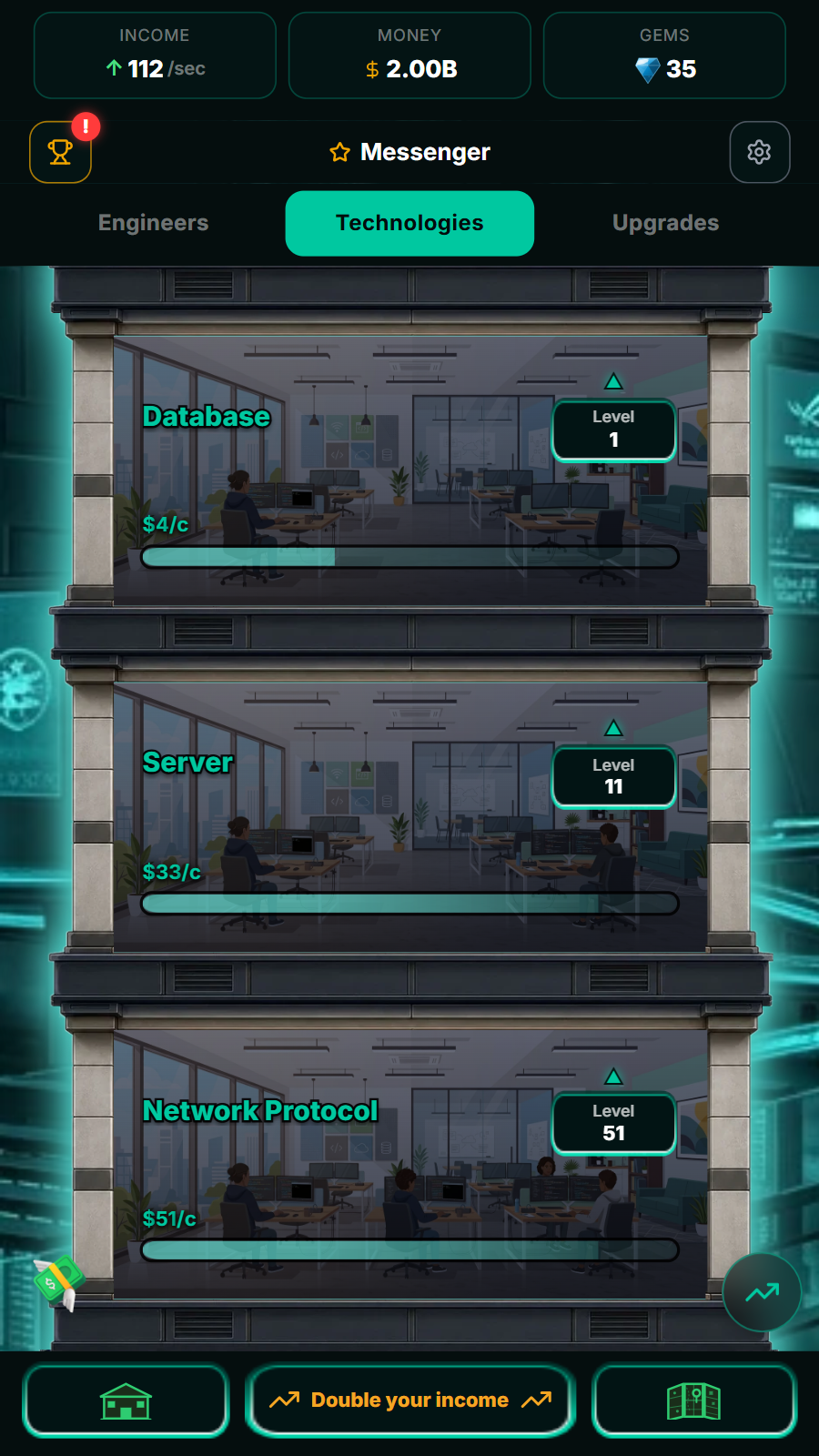 Idle IT Tycoon screenshot 5
