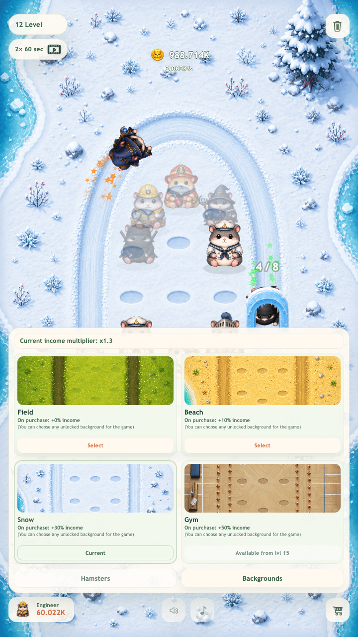 Hamster Evolution: Run and Merge screenshot 4