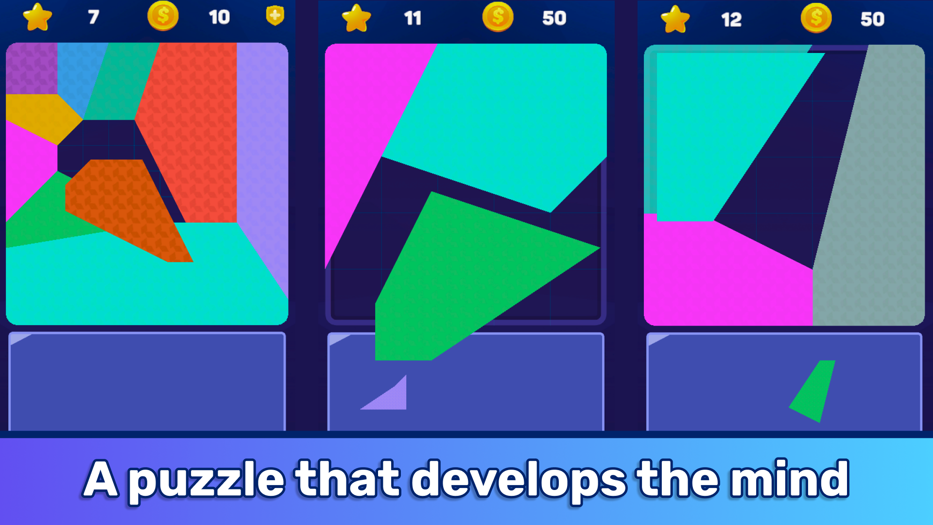 Block Master: Polygonal Puzzle screenshot