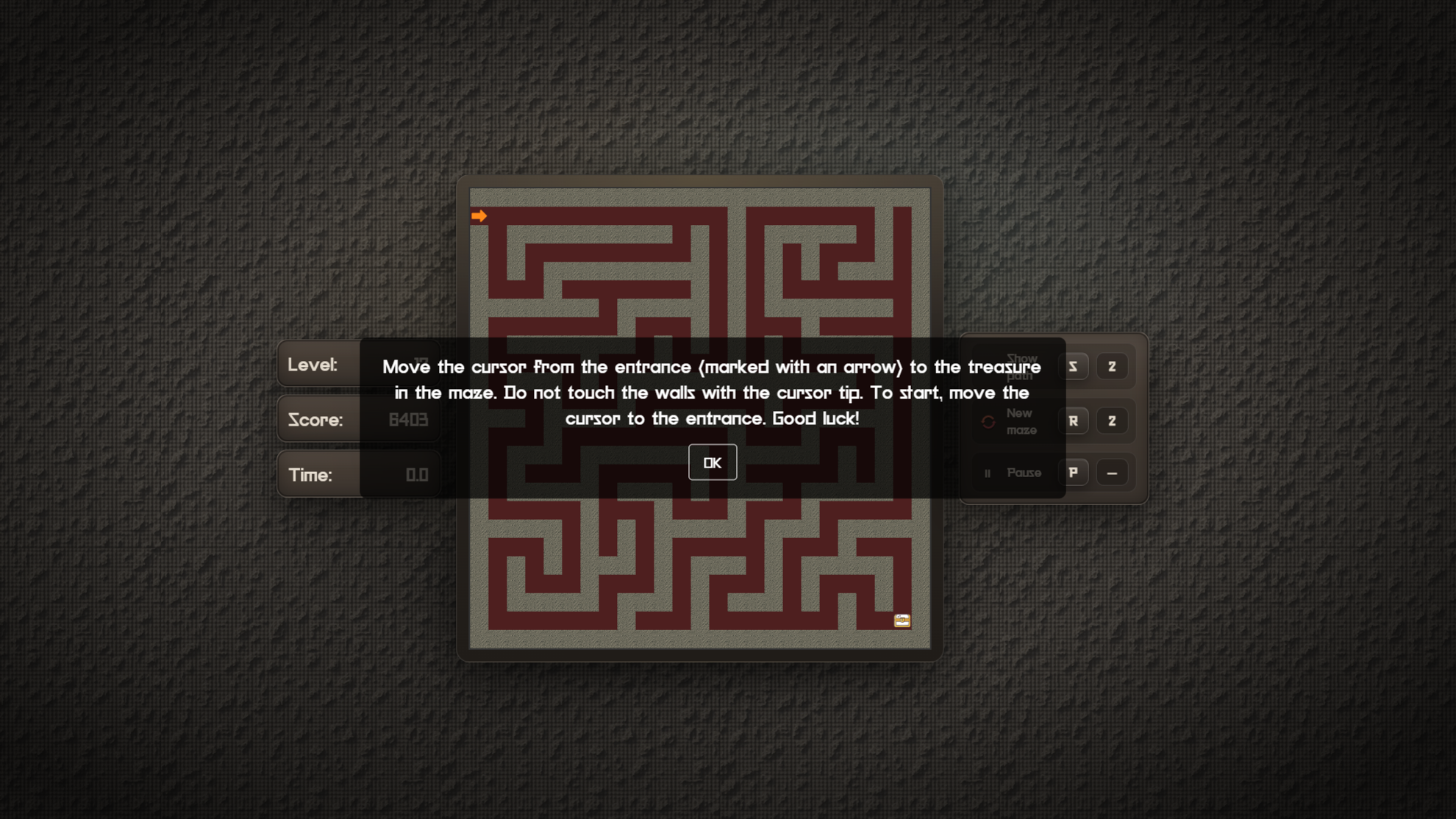 Cursor Maze — screenshot 1