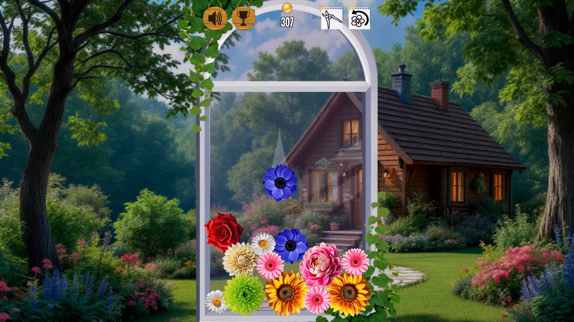 The Flowers: Merge and Sell Bouquets screenshot