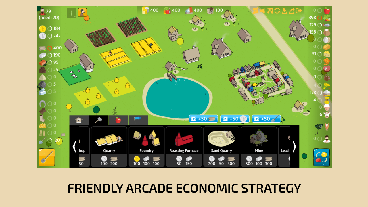 Gorod. Path from Village Settlement to City screenshot
