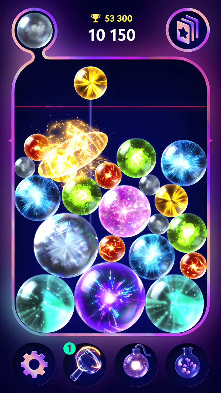 Merge: Magic Orbs 2048 screenshot 5
