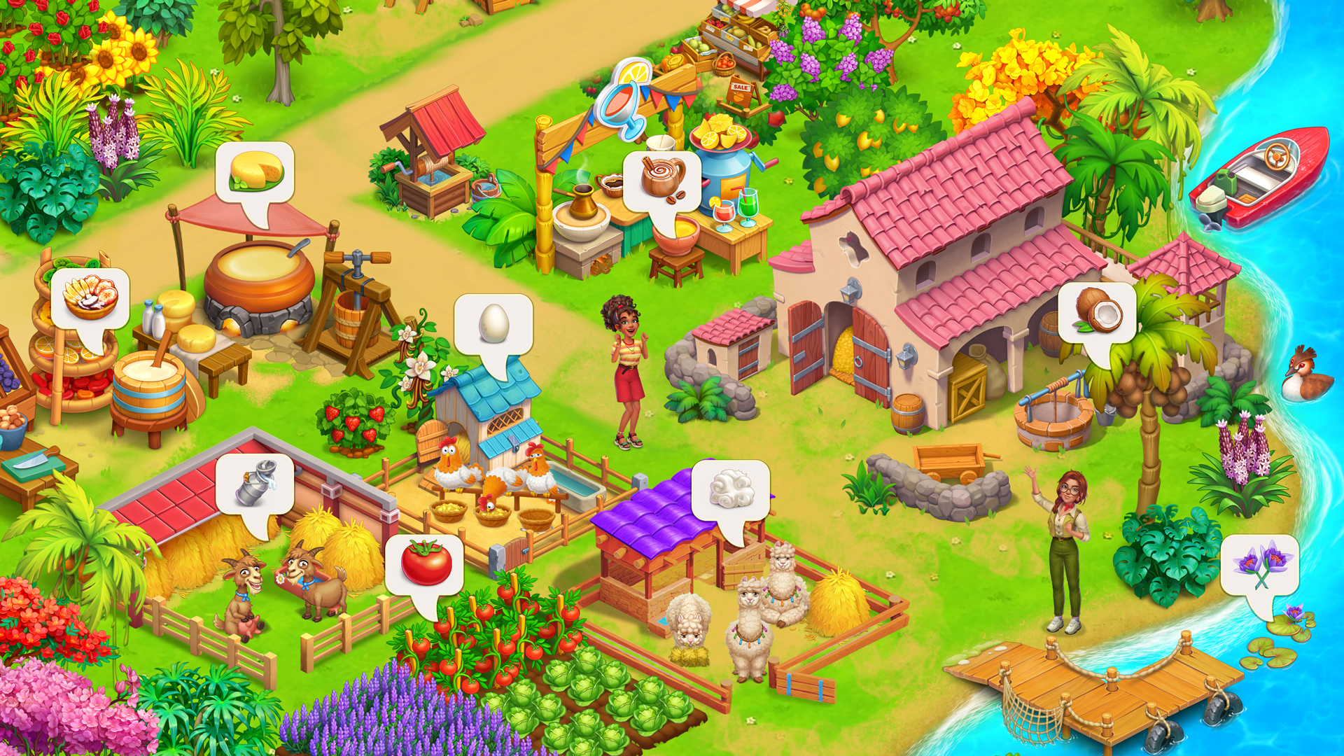 Lost Island: Adventure Farm screenshot
