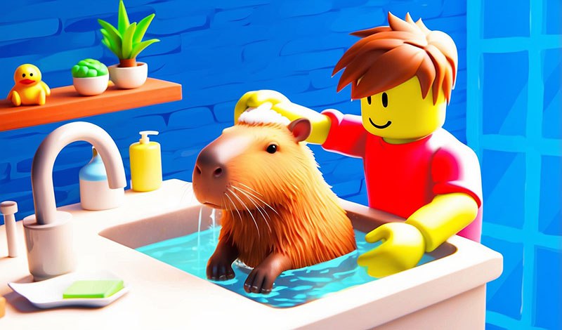 Obby: King Capybara game cover