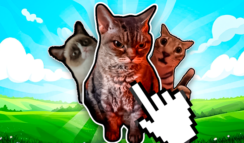 Cat Clicker: Meme Kittens game cover