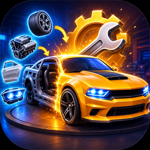 Connect the parts: Garage icon
