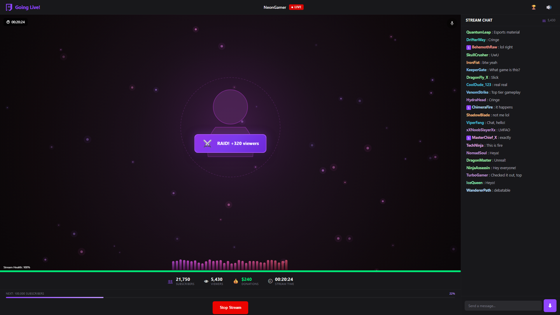 Going Live! — screenshot 1