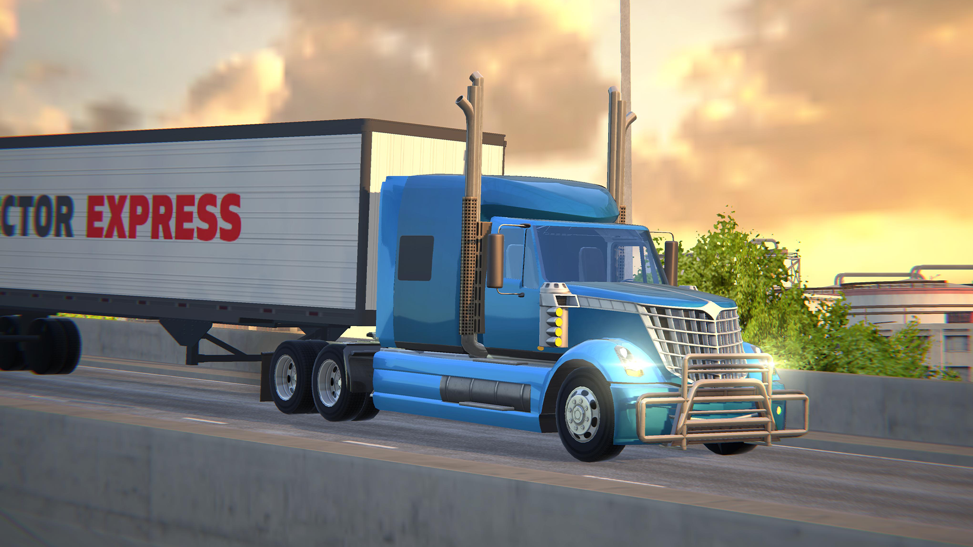 American Truck Car Driving screenshot