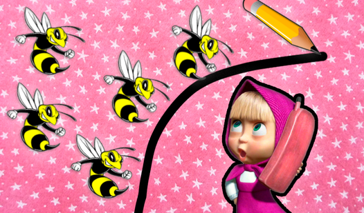 Save Masha: A drawing game!