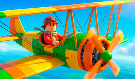 Обби - летчик испытатель