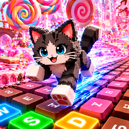 Obby Cat: Keyboard Escape