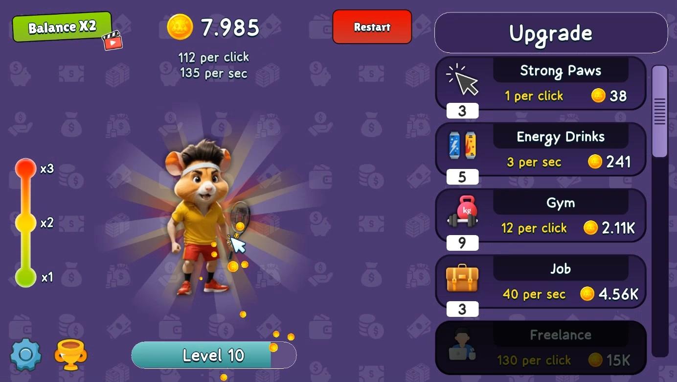 Hamster Kombat: Billionaire's Journey screenshot