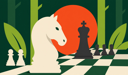 Klassisches Schach: Wald