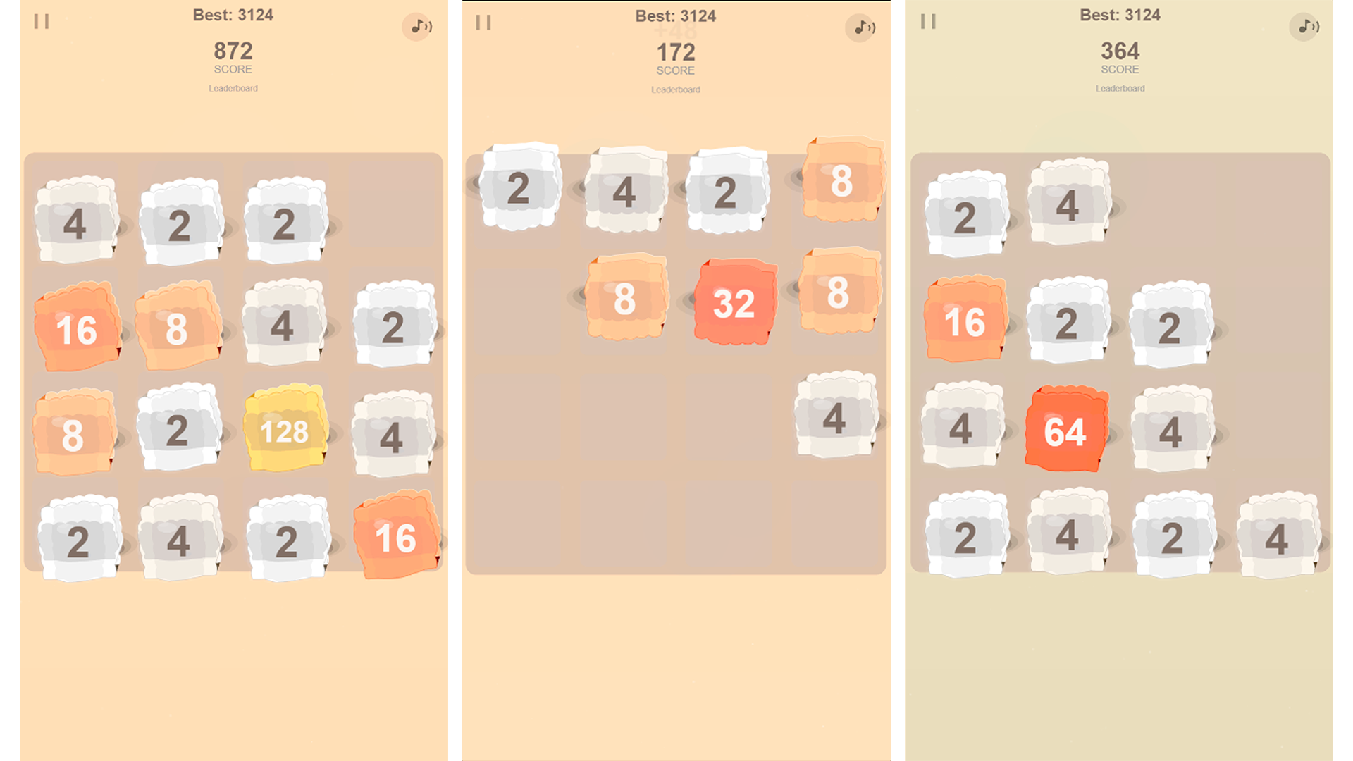 Jelly 2048 3D — screenshot 1