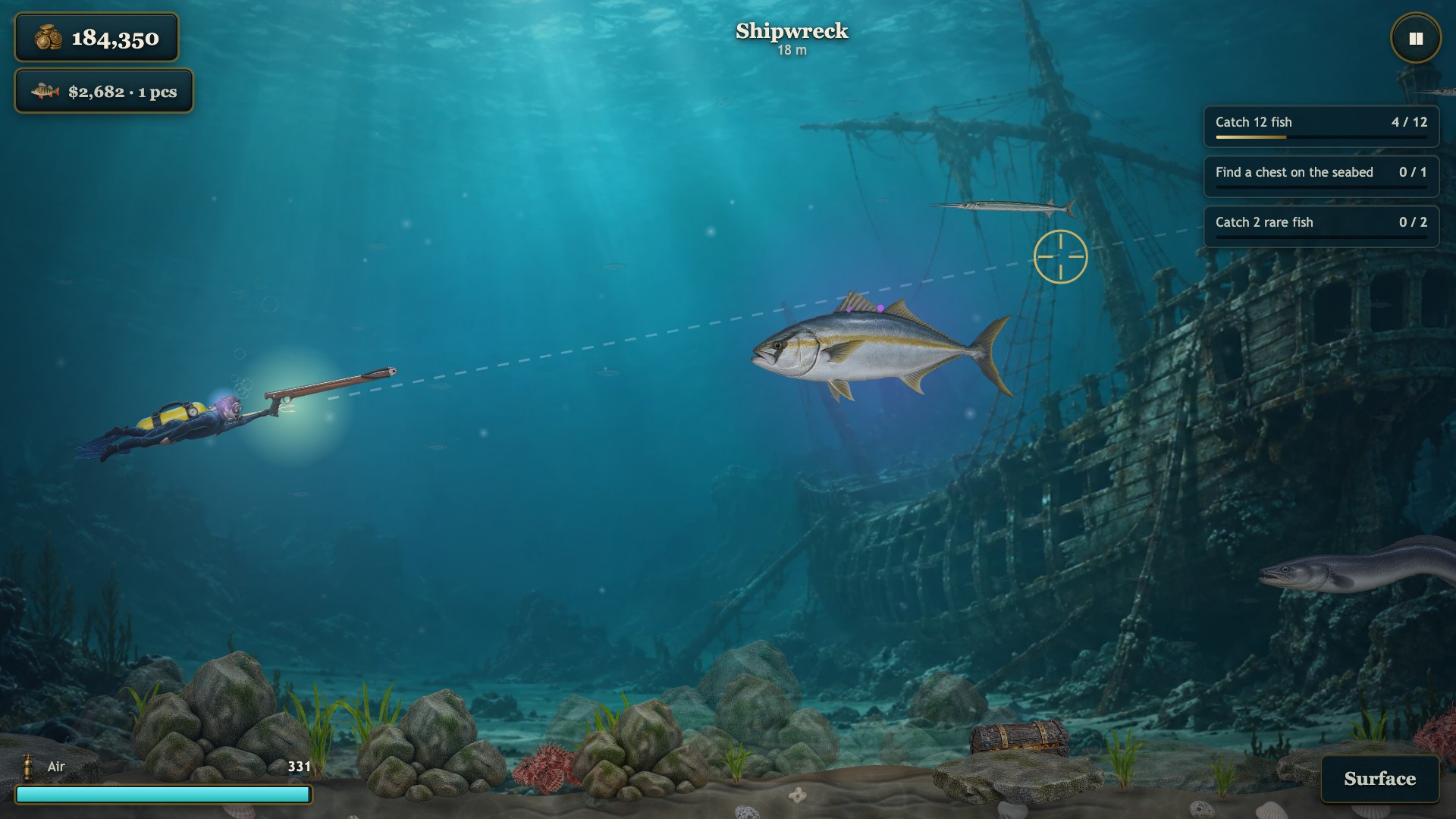 Spearfishing: Deep Sea Hunt screenshot 2
