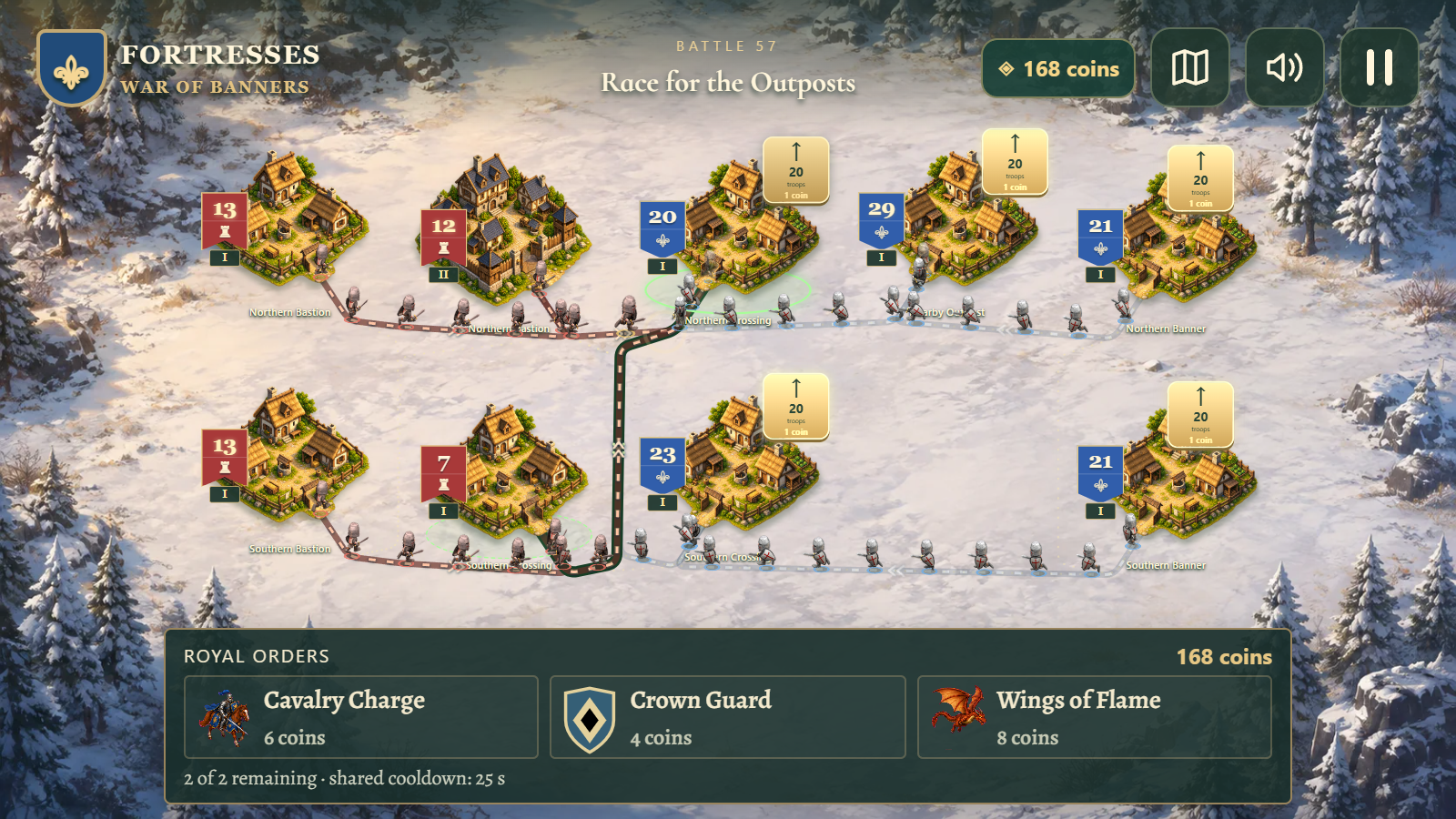 Fortresses: War of Banners — screenshot 3