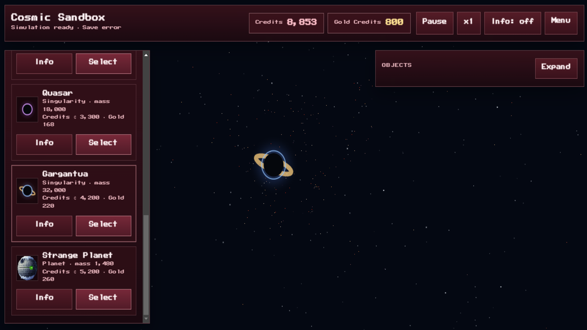 Cosmic Sandbox — screenshot 1
