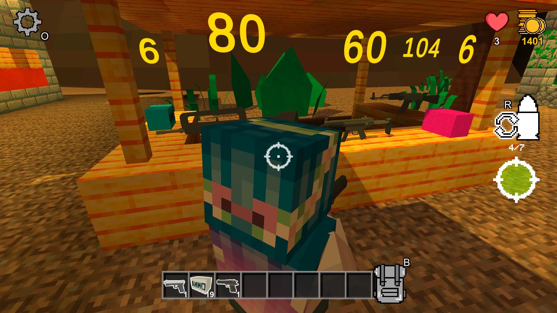 Zombies are attacking. Emma saves her friends. screenshot