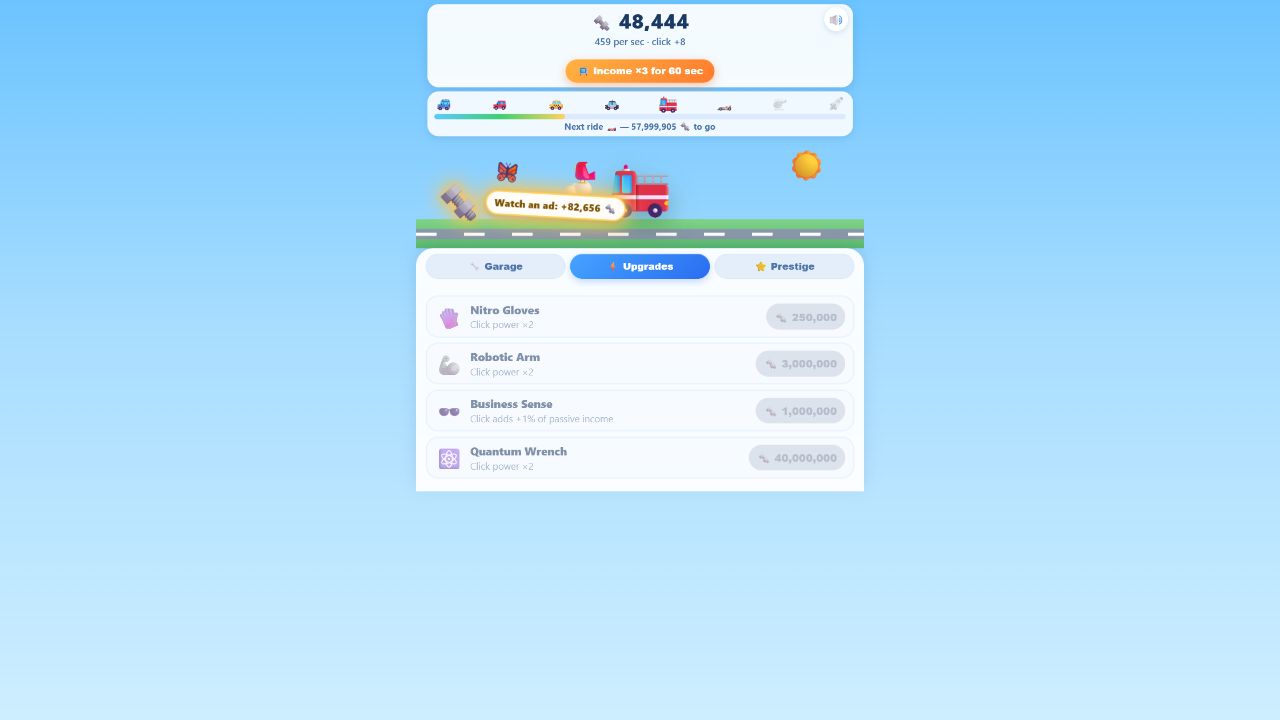 Garage Clicker: Auto Empire — screenshot 2