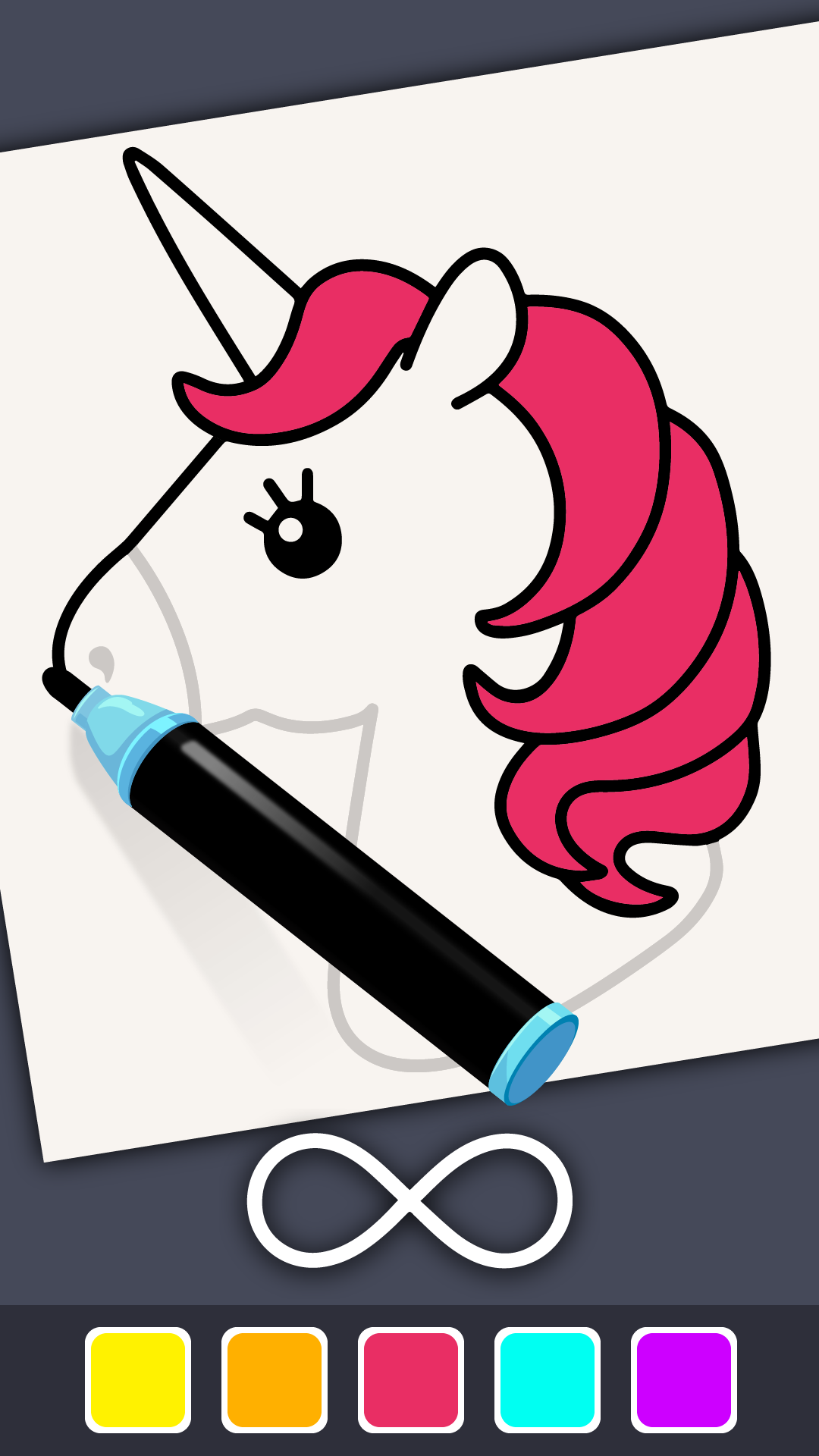 Simple Sketch 2! ASMR Art Coloring screenshot 3