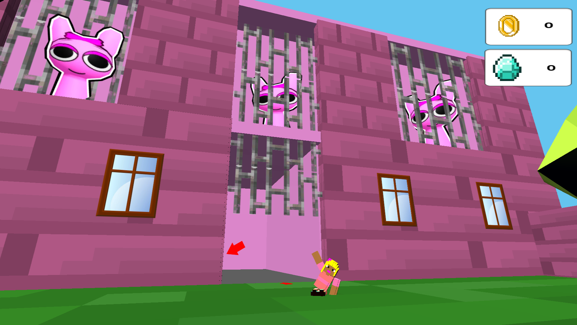 Obby's Pink Escape screenshot