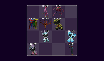 Grid Merge: Poppy Playtime