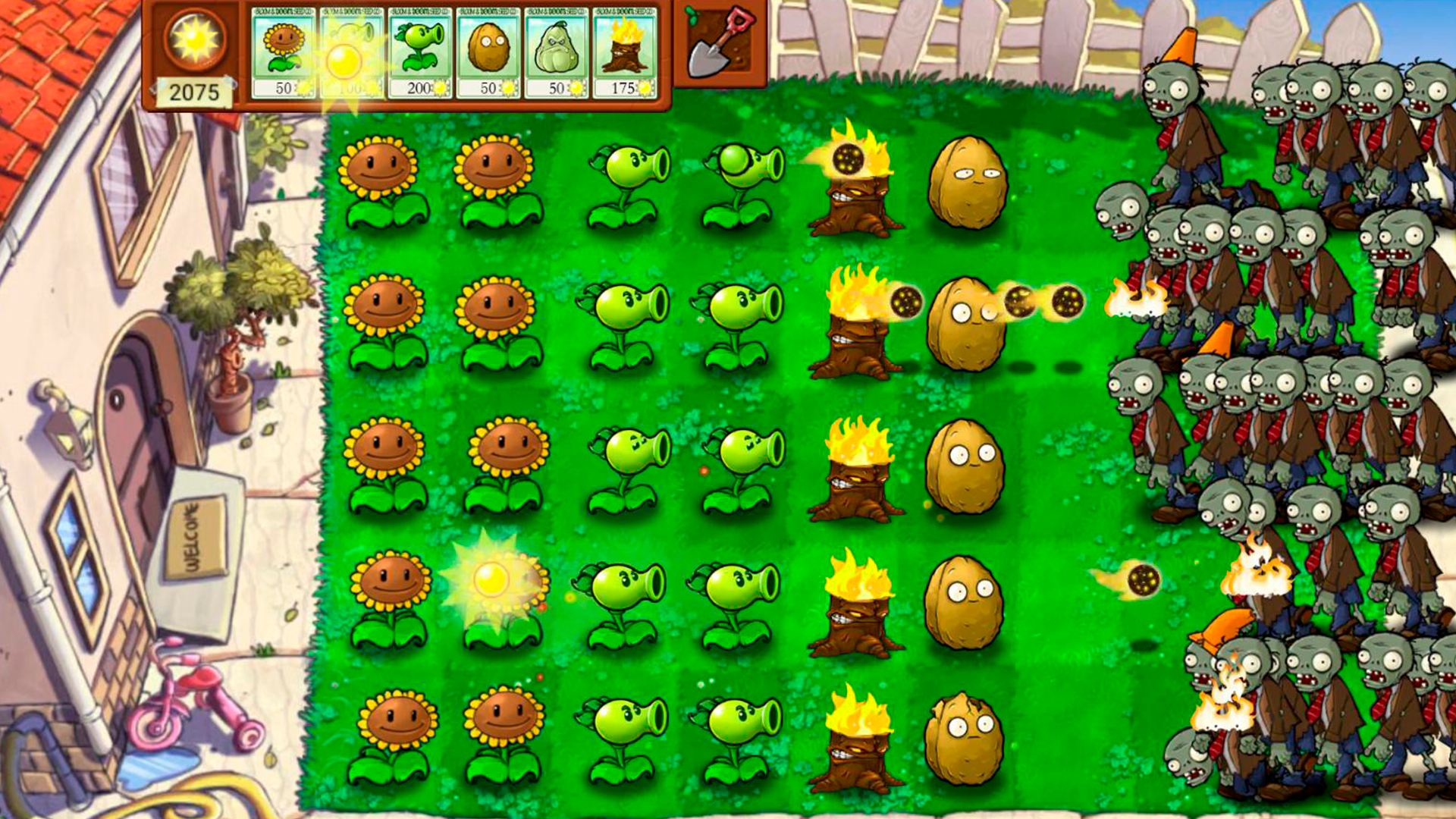 Plants Vs Zombie Hybrid Story Mod screenshot