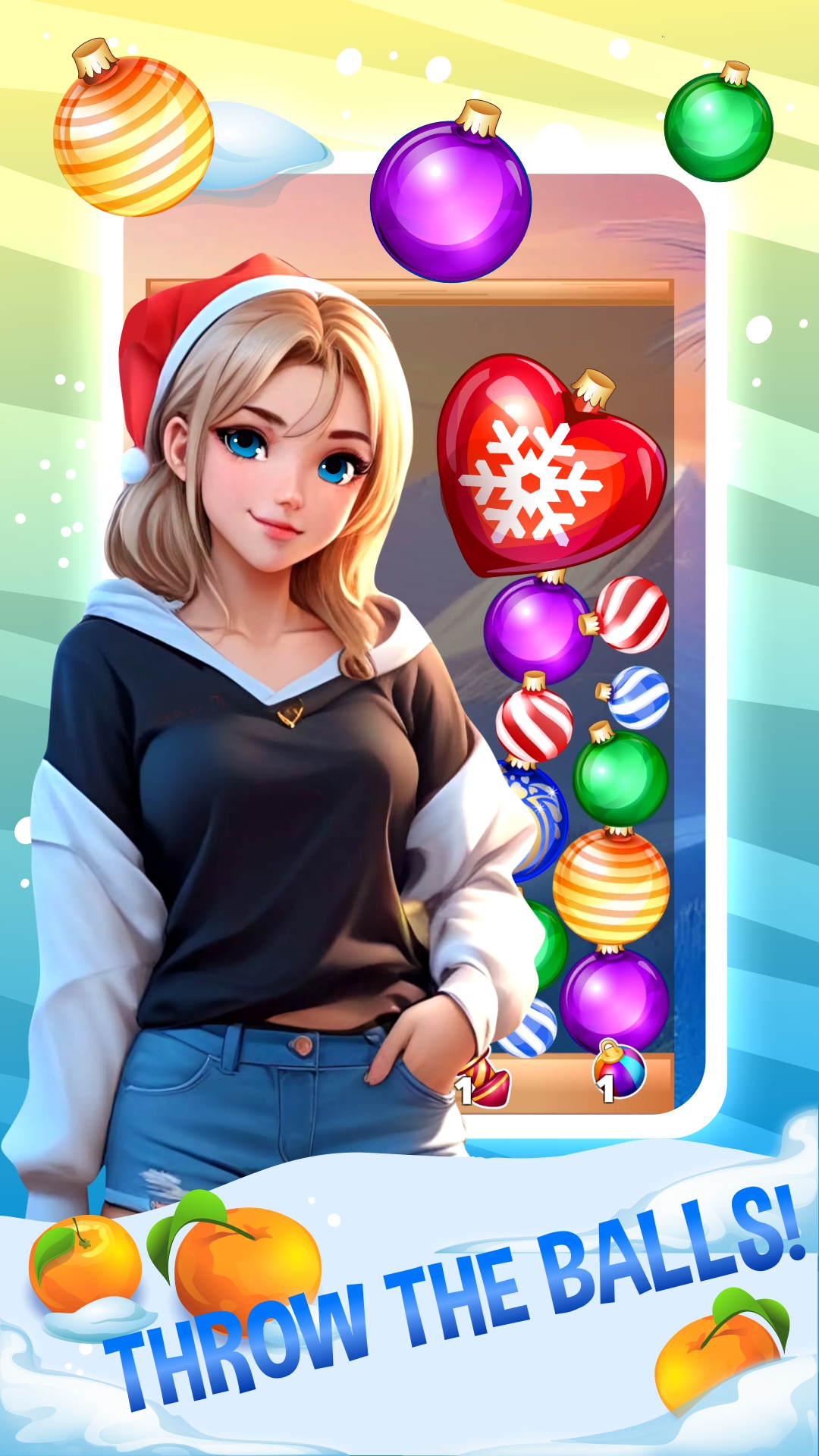 A New Year's miracle! Connect the balls! screenshot 7