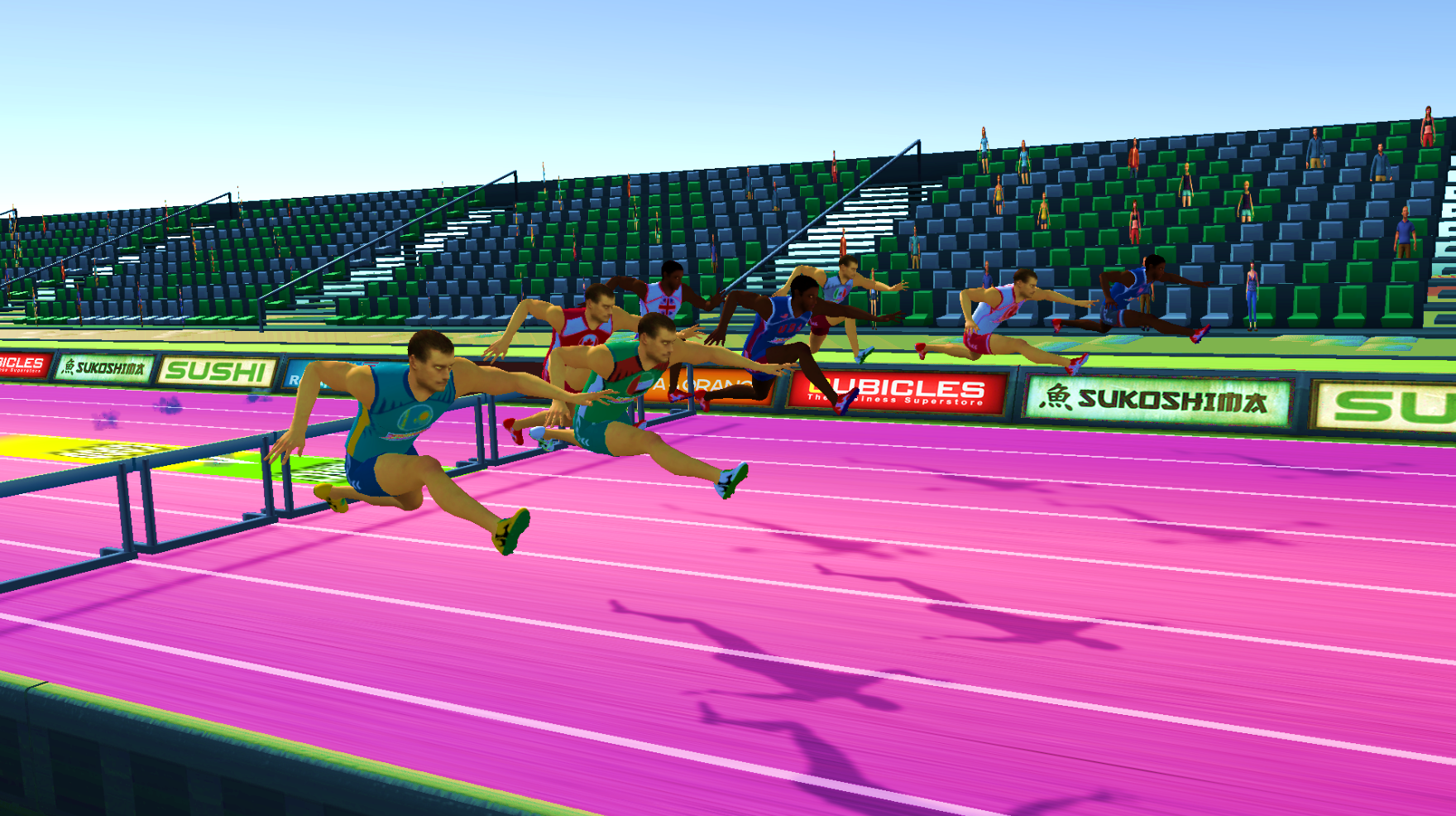 Hurdles Heroes screenshot