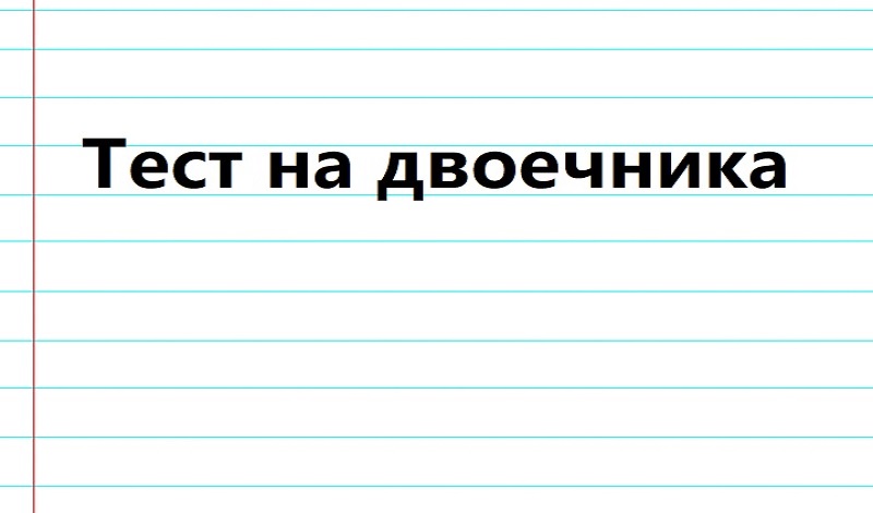 Тест на двоечника game cover