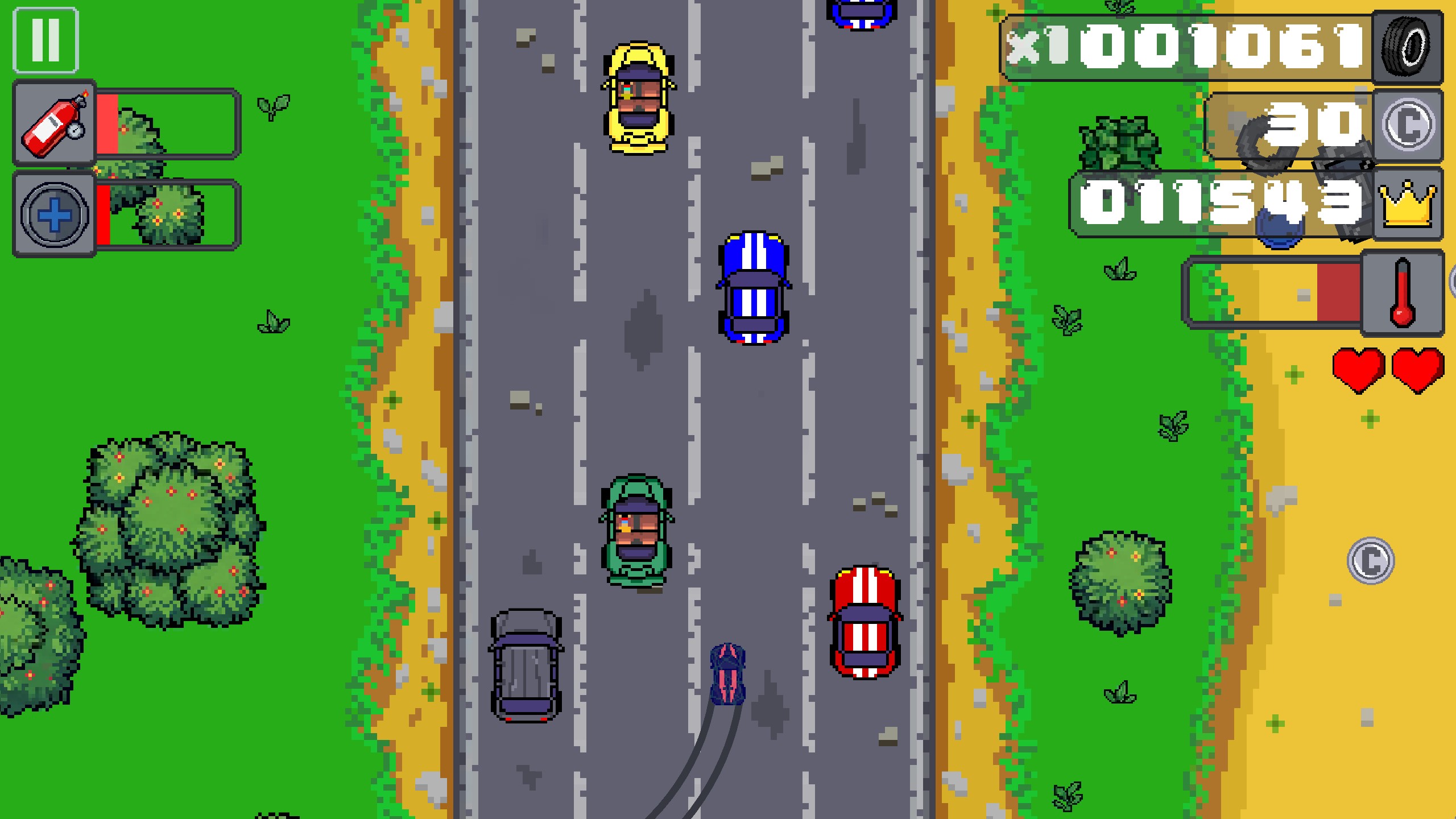 Pixel Drift: Traffic Racer — screenshot 3
