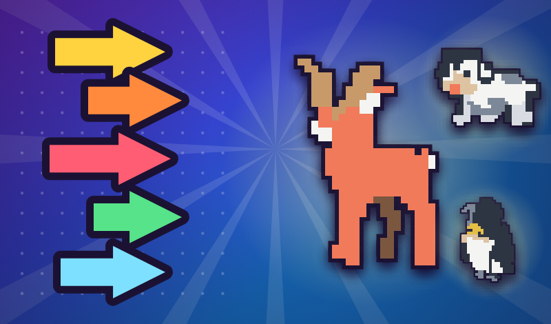 Tap Arrows - Reveal Animals game cover