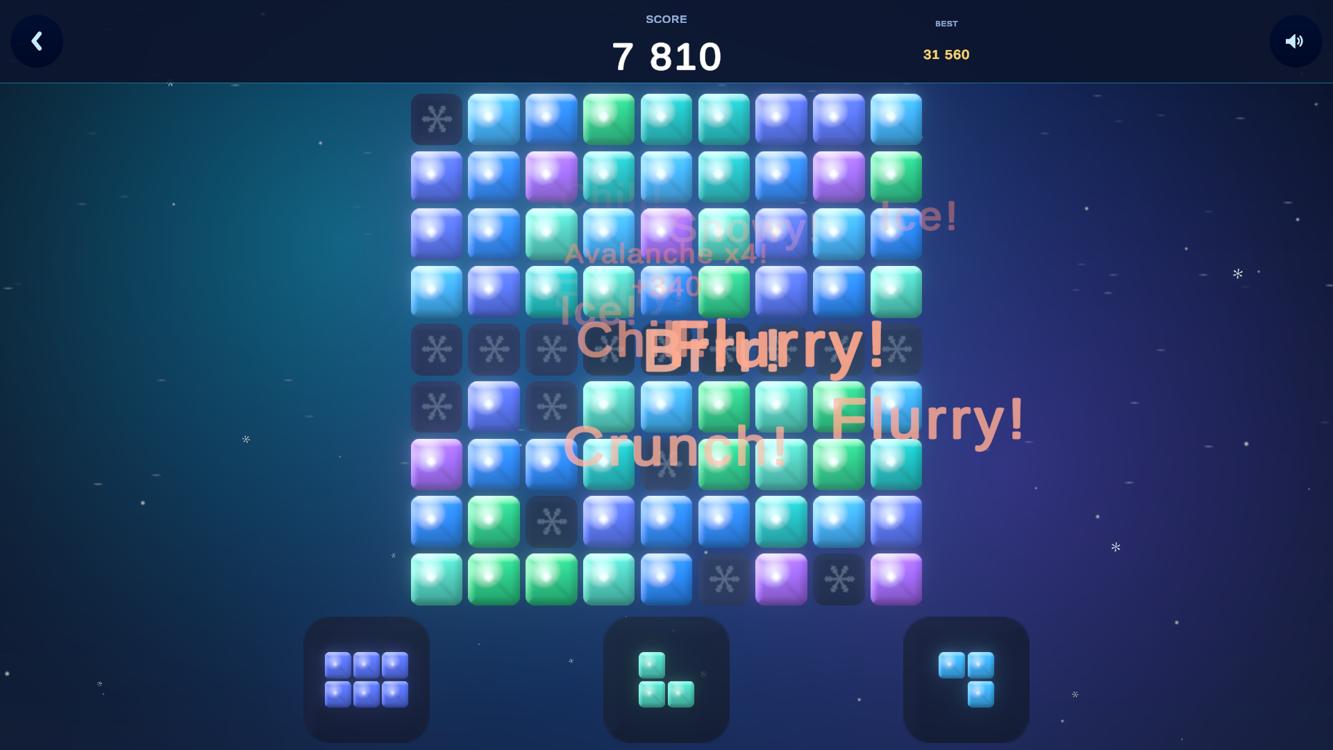 Ledoku: Winter Block Puzzle screenshot